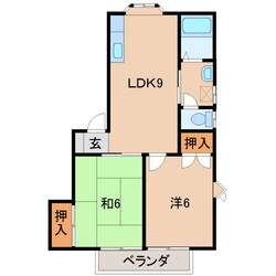 ファンシェット神前の物件間取画像